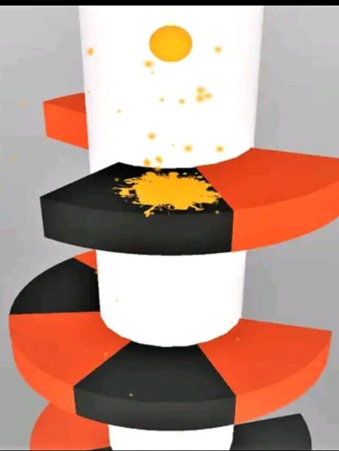 Helix Jump Stack Ball