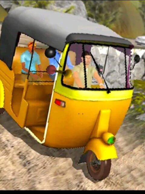 Tuk Tuk Rickshaw Driving