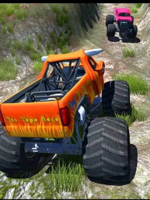 Extreme Monster Truck Stunt